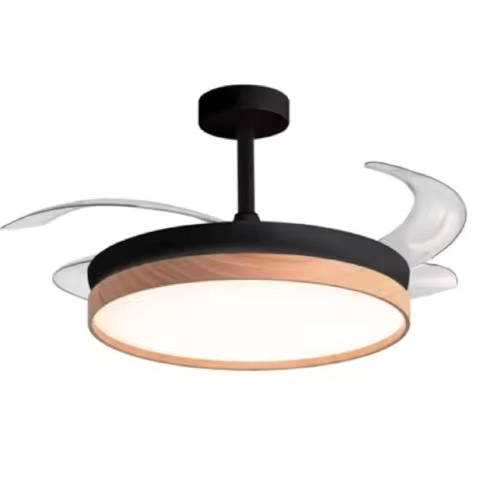 BEL AIR HOME - COSMOS Ceiling Fan with Light, LED adjustable (3 temperatures), DC motor for quiet operation, remote control, and modern design, perfect for enhancing your home's decor and comfort