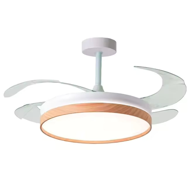 BEL AIR HOME - COSMOS Ceiling Fan with Light, LED adjustable (3 temperatures), DC motor for quiet operation, remote control, and modern design, perfect for enhancing your home's decor and comfort